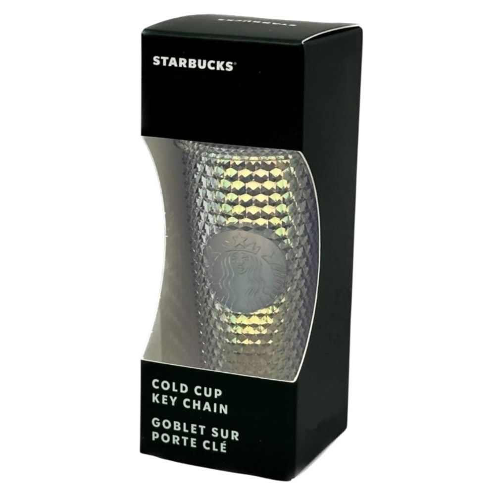 NEW Starbucks Cold Cup Tumbler Keychain Ornament Stocking Stuffer Coffee Lover